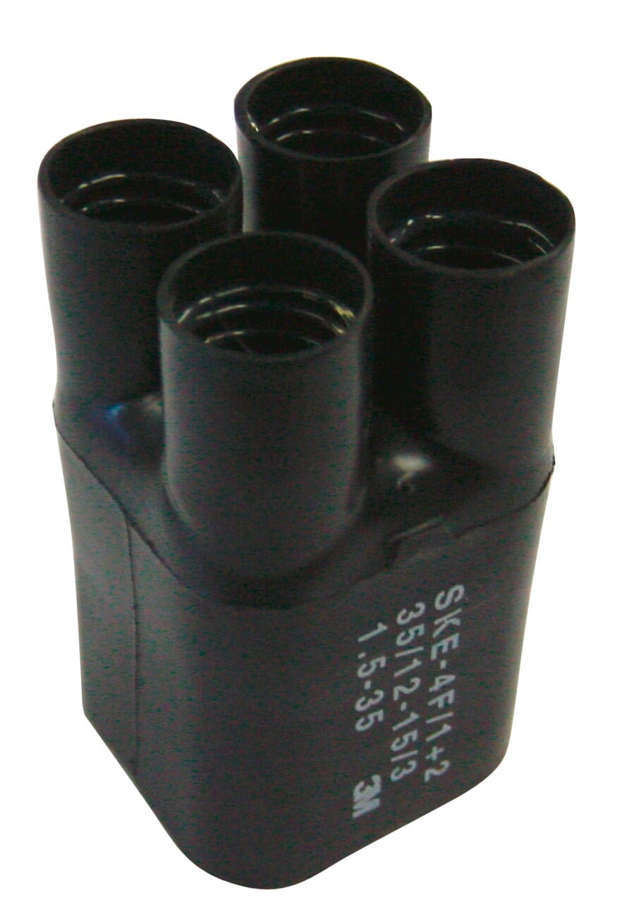 3M - 3M™ Calotta preformata termorestringente 4 vie SKE 4F/3+4 , terminazione sezione cavi da 25-150 mm², confezione ingrosso da 15pz