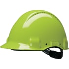 3M - Elmetto 3M™, Uvicator, blocco su perno, ventilato, fascia antisudore in pelle, alta visibilità, G3000DUV-GB