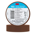 3M - 3M™ Temflex™ 165 Nastro isolante in vinile, Marrone, 15 mm x 10 m