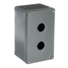 ABB - Enclosure 2 way 080SP2&Pulsantiera metallica 2 fori: soluzione versatile e resistente per il controllo e la protezione dei circuiti elettrici.