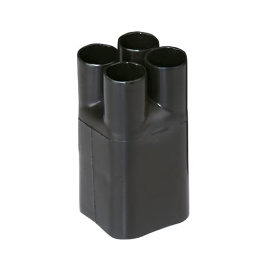 ABB - SHRINK-KON 4 BREAKOUTS 10PCS BLACK CALOTTA TEB 4 VIE D100 SACCHETTO 10PZ BK