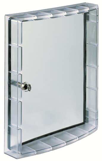 ABB - Protezione IP54 con blocco chiavi EQ. E1/6 e blocco chiavi BL.CH.UG. E1/6.