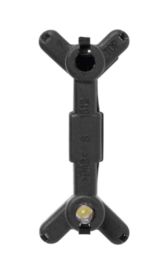 ABB - Lampada LED per interruttore, 250V~, bianca, da usare con interruttori illuminati per localizzazione notturna Switch/push button Incandescent lamp / Bianca - Mylos.