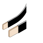 ABB - N.2 Barre Flessibili 20x5mm 400A L=2m