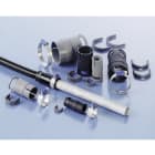 ABB - Raccordo guaina-tubo con fascetta DN36 M40 nero IP68 per applicazioni industriali.