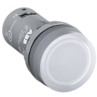ABB - Compact pilot light clear LED 24V AC/DC CL2-502C lamp bianco, 24VCA/CC.