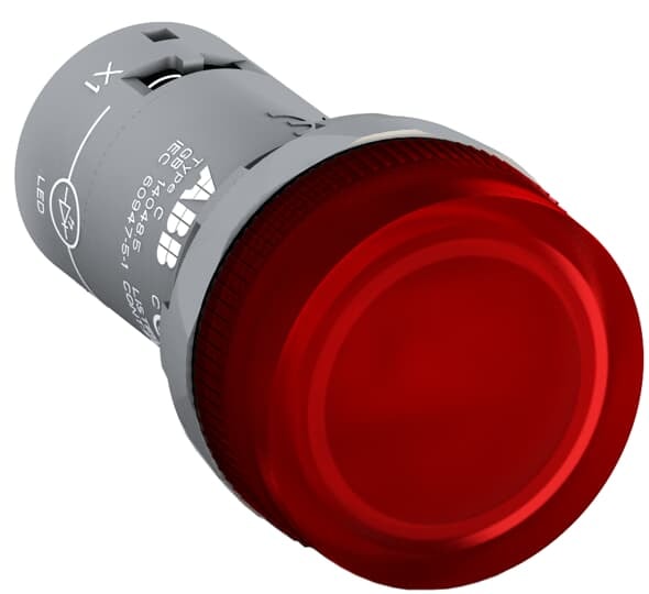 ABB - CL2-520R LAMP LED ROSSO 220VCC Compact Pilot Light Red.