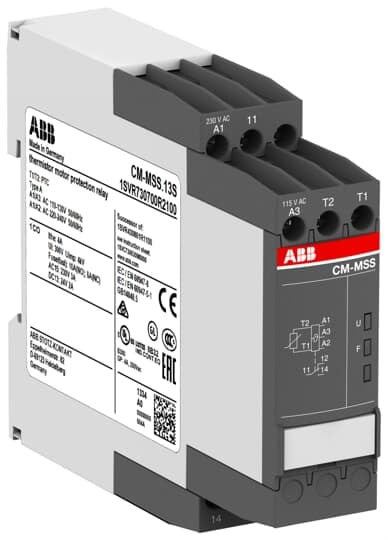 ABB - Relay termico per protezione motore CM-MSS.13P, 110-130 VAC e 220-240 VAC1 C.