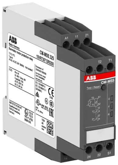 ABB - CM-MSS.32S Therm. motor protec. relay 24 VAC/DC2 C/O ATEX VITE.