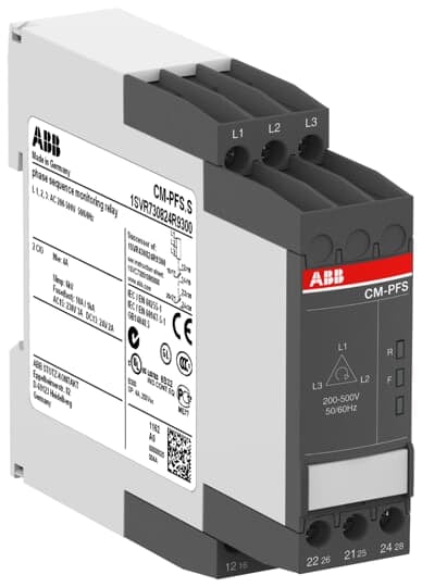 ABB - CM-PFS.S Three-phase monitoring relay 200 A 500 VAC AL=VN-VITE.