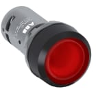 ABB - Red compact pushbutton CP1-13R-10 PULS. COMP. LUM.
