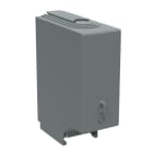ABB - Terminal shrouds in grey plastic, snap-on mounting. Long type, IP3X protection. High 3P grey cap.