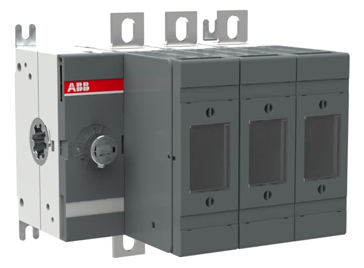 ABB - Switch fuse, front operated, 3-poles, DIN, 160A OS160GD03 SEZ. FUSIBILATO NH 160A 3P.