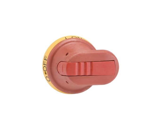 ABB - Red-yellow handle OHY45J6 MANIGLIA ROS/GIA BLOC.PORTA