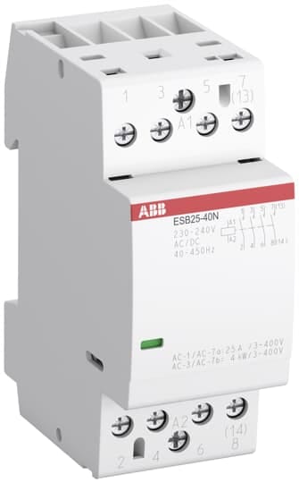 ABB - ESB25-20N-06 Installation Contactor 230V C.C./C.A.