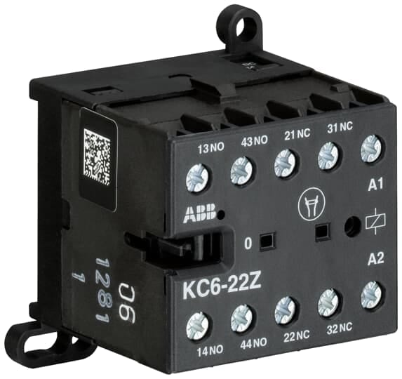 ABB - KC6-22Z-07 Mini Contactor Relay 12VCC AUSILIARI MINICONT.