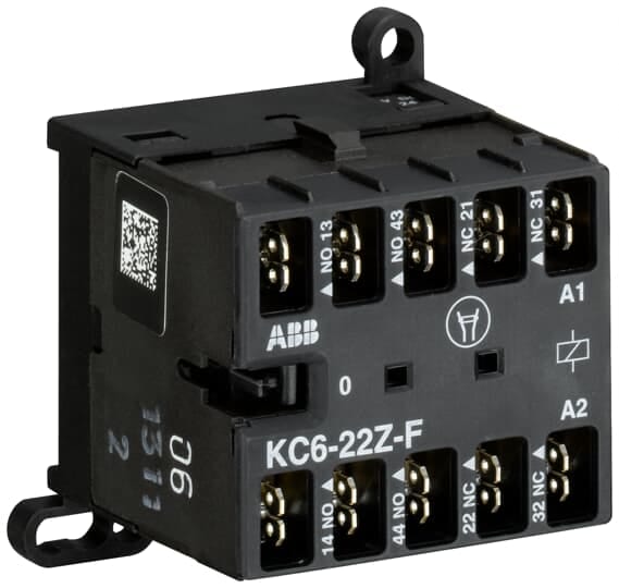 ABB - KC6-22Z-F-01 Mini Contactor Relay 24VCC MINICONT. AUSILIARI