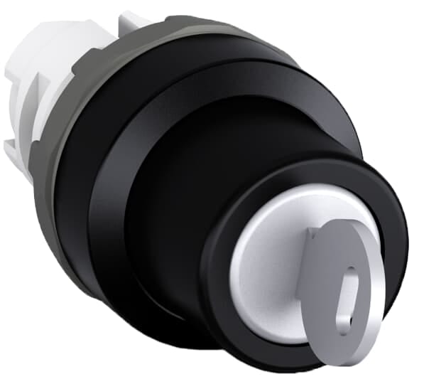 ABB - M2ssk2-103 Selettore 2p a chiave 3433-e Black Modular Selector Switch.
