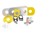 ABB - Targhetta 6 fori in alluminio per LEGEND PLATE MA6-1005.