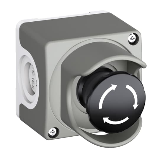 ABB - Dark grey Light grey Assembled Enclosure with Machine Stop Shroud CEP1-2001 CUSTODIA.