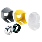 ABB - Adattatore per interruttori a selezione montati a filo CA1-8075, compatibile con pannello di diametro 30mm.