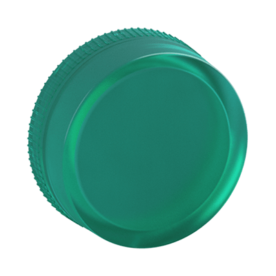 ABB - Green Modular Lens KA1-8032 per lampade spia, verde.