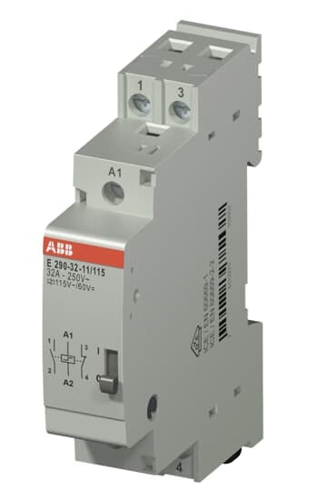 ABB - E290-32-11/115 Electromechanical Latching Relay E290-32-11/115