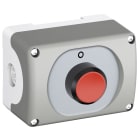 ABB - Enclosure mep1-1003 cust 1 foro, puls rosso 1na.