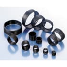 ABB - Guarnizione laterale per guaina DN12 IP68 nera, ideale per condotti elettrici.