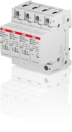 ABB - OVR T2 3N 40-275s P QS SPD 3P+N 40KAQS