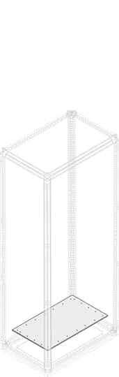 ABB - Flangia per ingresso cavi fissata dimensioni 400mm x 200mm.