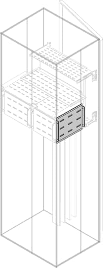 ABB - segr.vert.lat. h=225mm d=500mm int.up. h=225mm p=500mm mi