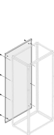 ABB - Pannello esterno IP30/40 dimensioni 1800mm x 1000mm.