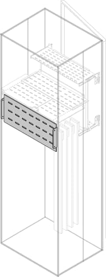 ABB - segr.vert.rear h=225mm w=1000mm l=1000mm s=225mm no i.up.