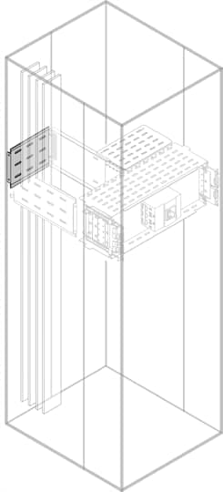 ABB - segr.vert.rear h=250mm w=600mm int.up.post. l=300 (l str=600 m.