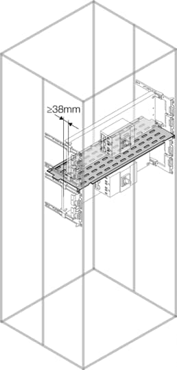 ABB - ripiano orizzontale w=1000mm l=1000mm.