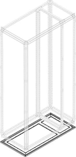 ABB - Fondo aperto IP65 lunghezza 800(600+200) profondità 300 VCI.