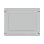ABB - Flangia metallo adattatore per aperture grandi, parte di Sub Distribution Board fino a 800A, lunghezza 4.