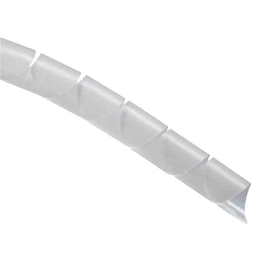 ABB - Spiral Wrap Natural Polyethy 6mmOD 10m WH