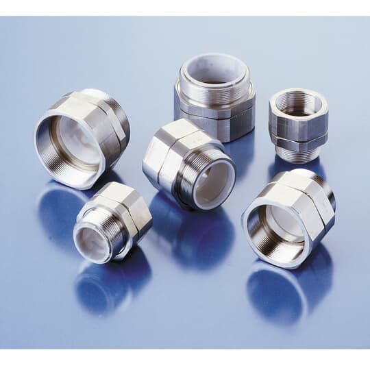 ABB - Adattatore girevole ottone PG11 nichelato SWIVEL ADAPTER BRASS PG11.