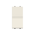 ABB - Switch 1-way SP - 1M - Total White N2101.T BB INT. 1P VITE BIANCO ILLUM.