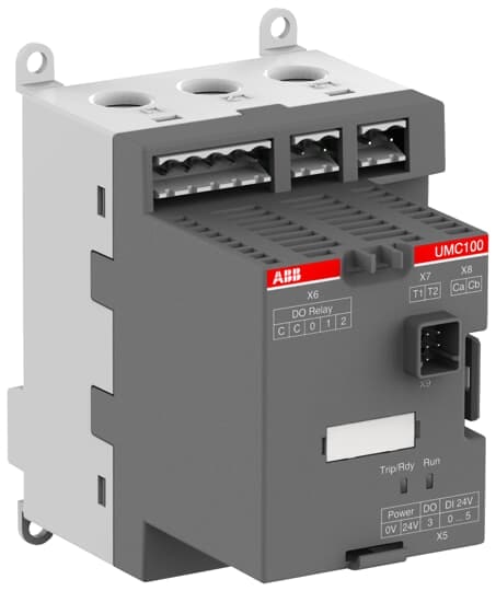 ABB - UMC100.3 UC MOTOR CONTROLLER 0,24-63A 11, Supply 110-240 V AC/DC.