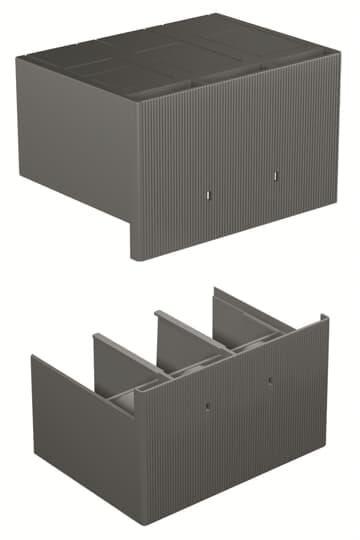 ABB - HTC T7-T7M-X1 F 3p COPRIT.ALTI 2pcs 3P COPRIT.ALTI 2PCS.