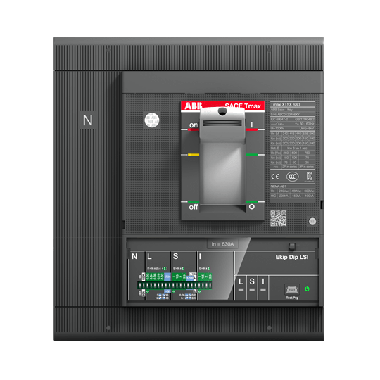 ABB - XT5S 630 Ekip Dip LS/I In=630 4p F F EKIP DIP LS/I IN=630 4P F F.