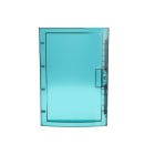 ABB - Porta trasparente per 36 moduli, 3 file, dimensioni 40.000 mm x 312.000 mm x 456.000 mm, MISTRAL65.