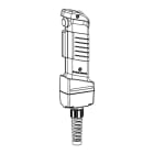 ABB - JSHD4-3 top part with LEDs, no extra button, bottom part AH with cable gland, 10 screw connections, TYPE ABB.
