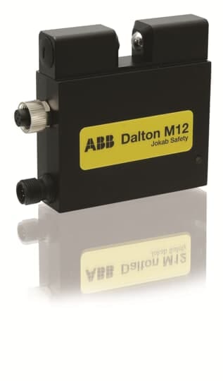 ABB - Lock with M12-8 male and M12-5 female for Adam Dalton with connectors.