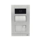 ABB - Mini video outdoor station with 1 button, ID, SM, IP compatibility and H81313P1-A model.