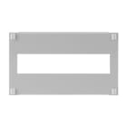 ABB - Aria 43/86 Ind Mod Cover Plate 12 Mod Pannello 150mm Preforato