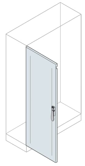 ABB - Porta cieca VC 2200x400mm (HxL) 7035 Cable Cont. Blind Door 2200x400mm (HxW)